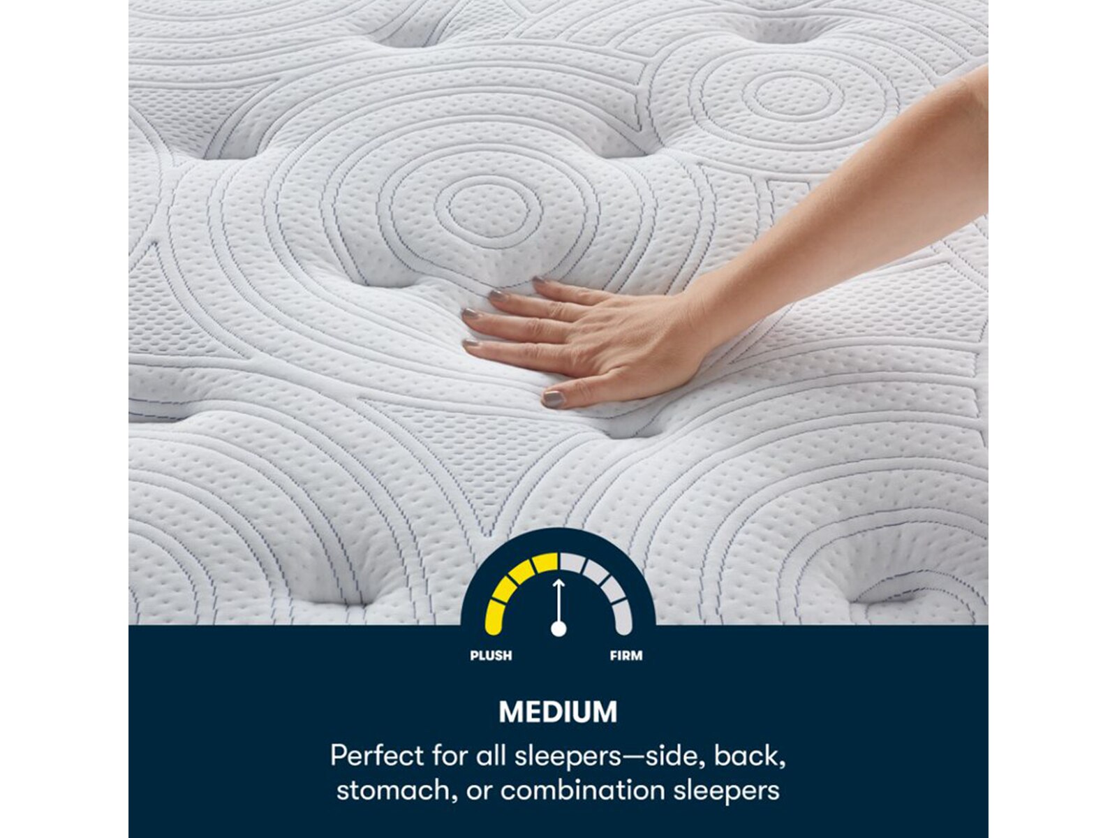 Perfect Sleeper® Sapphire Canyon 14" Medium Mattress